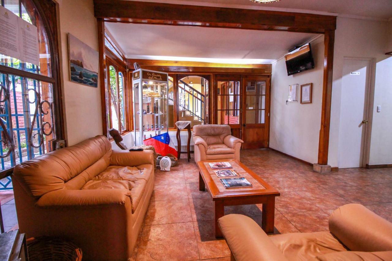 Hostal Del Rio Талька Экстерьер фото